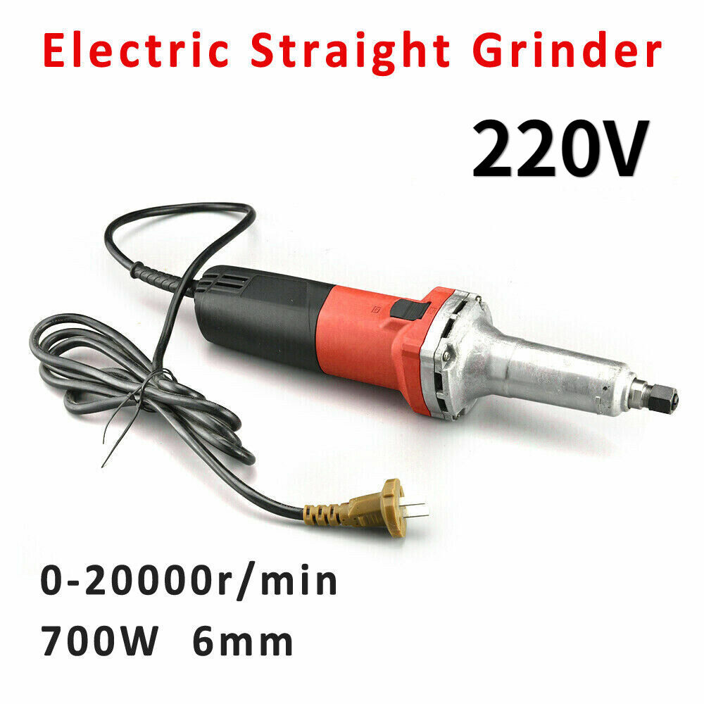 220V 6mm Straight Variable Speed Grinding Machine Electric Handheld Die Grinder