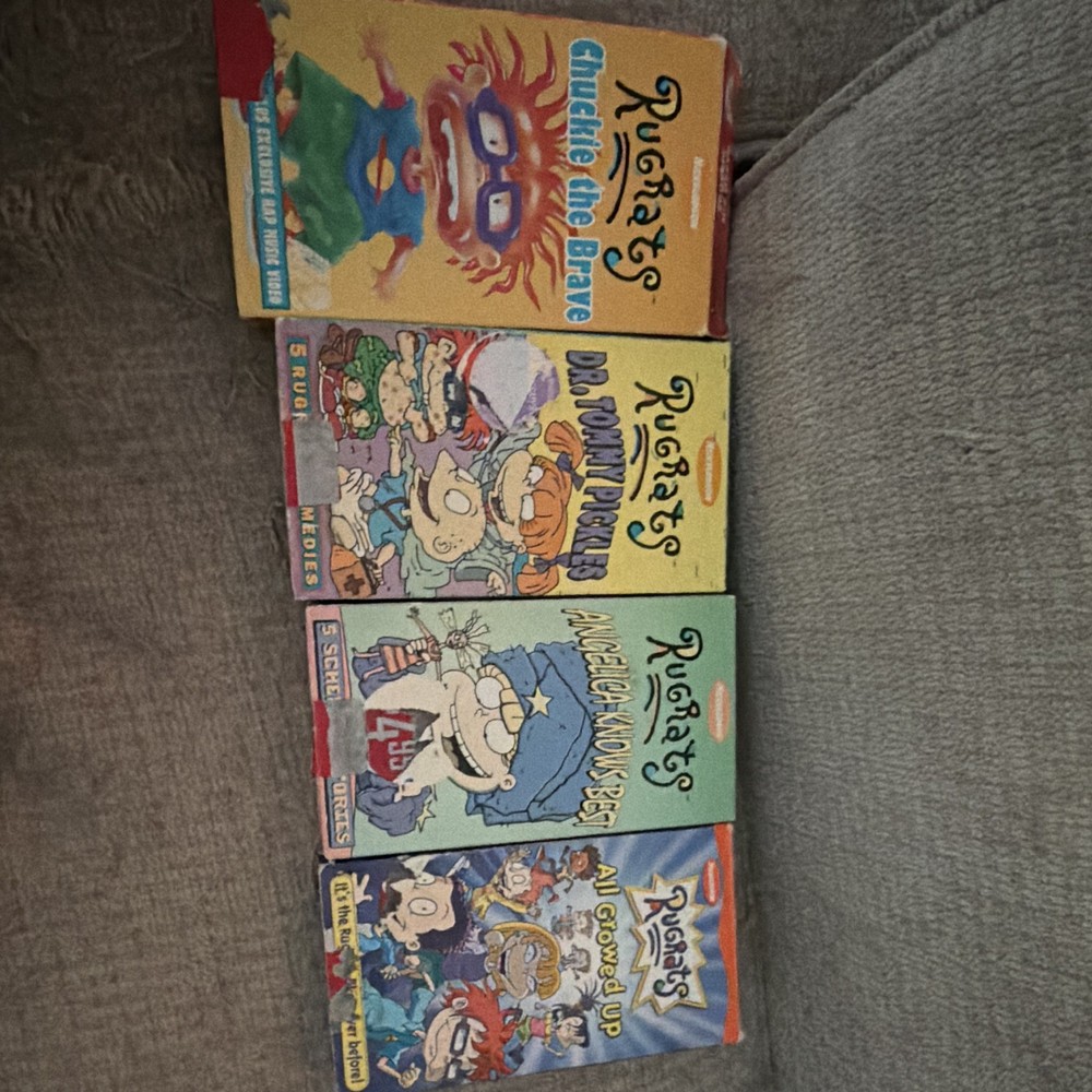 LOT Nickelodeon Rugrats VHS