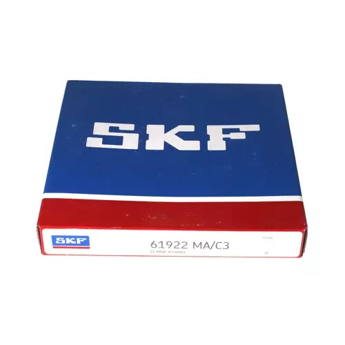 NEW SKF 61922 MA/C3 single row deep groove ball bearing 1PCS #NN