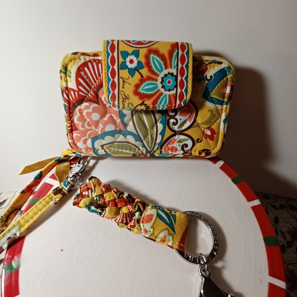 Vera Bradley Provencal Fall 2012 Wallet with Matching Key Fob