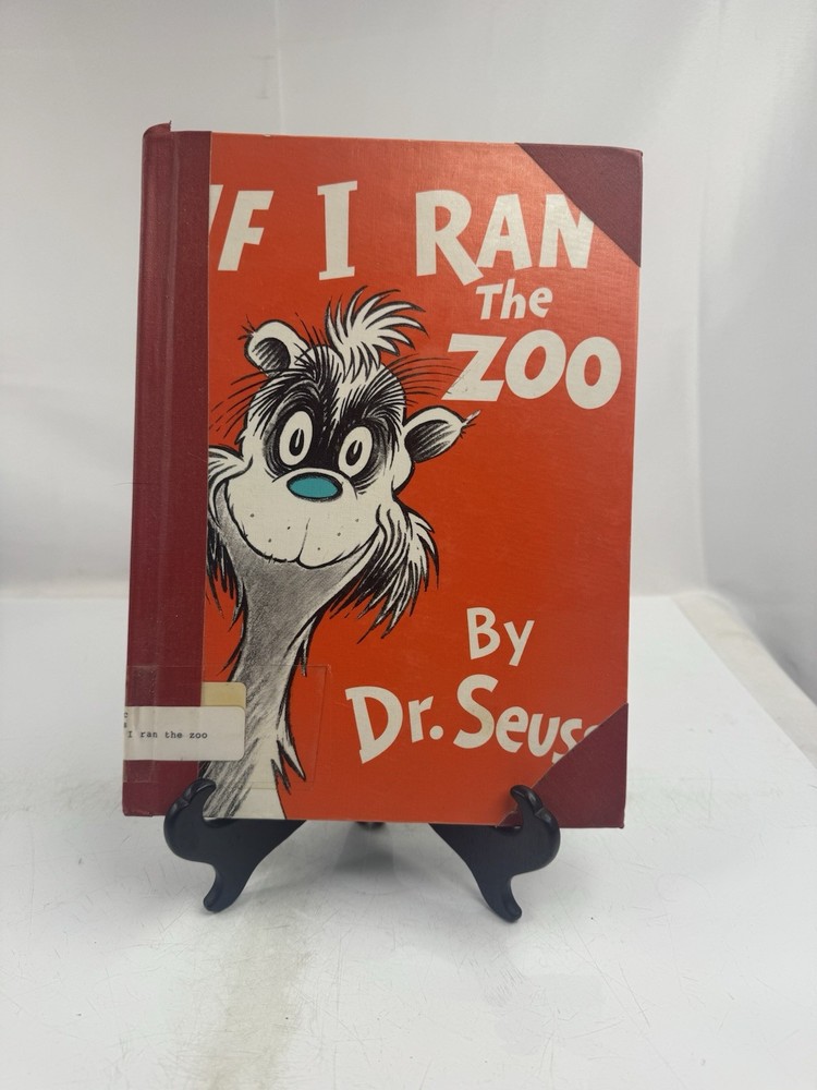 If I Ran the Zoo by Dr Seuss Book Rare Collectible 1977 Out of Print HC