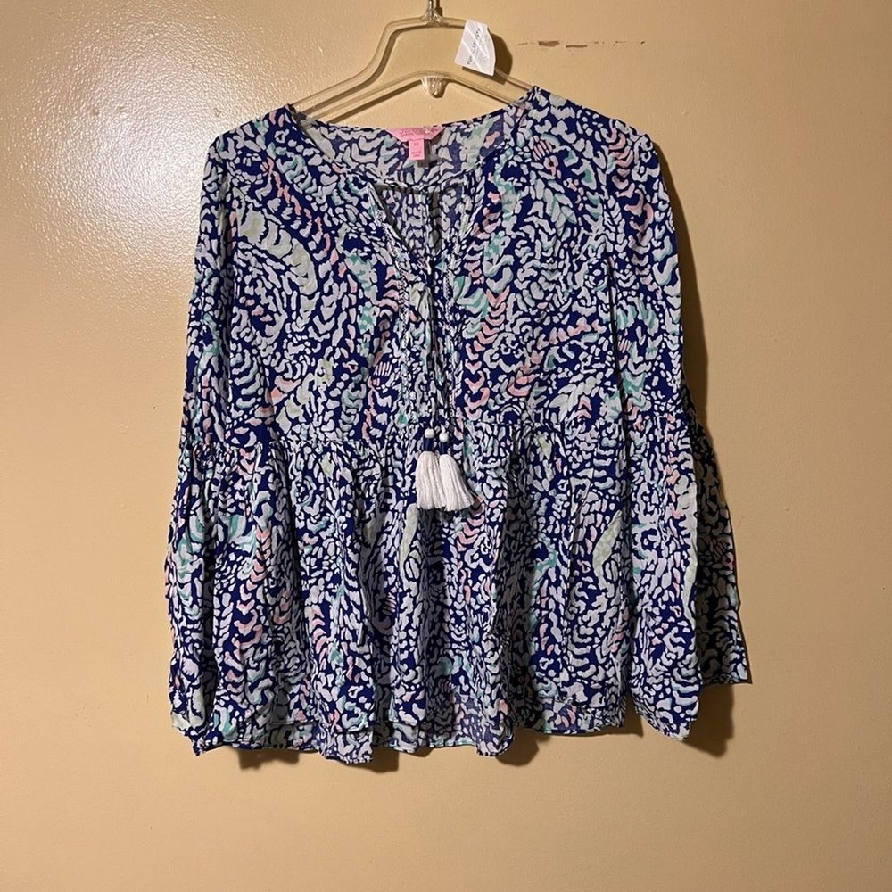 Lilly Pulitzer Kahli floral top