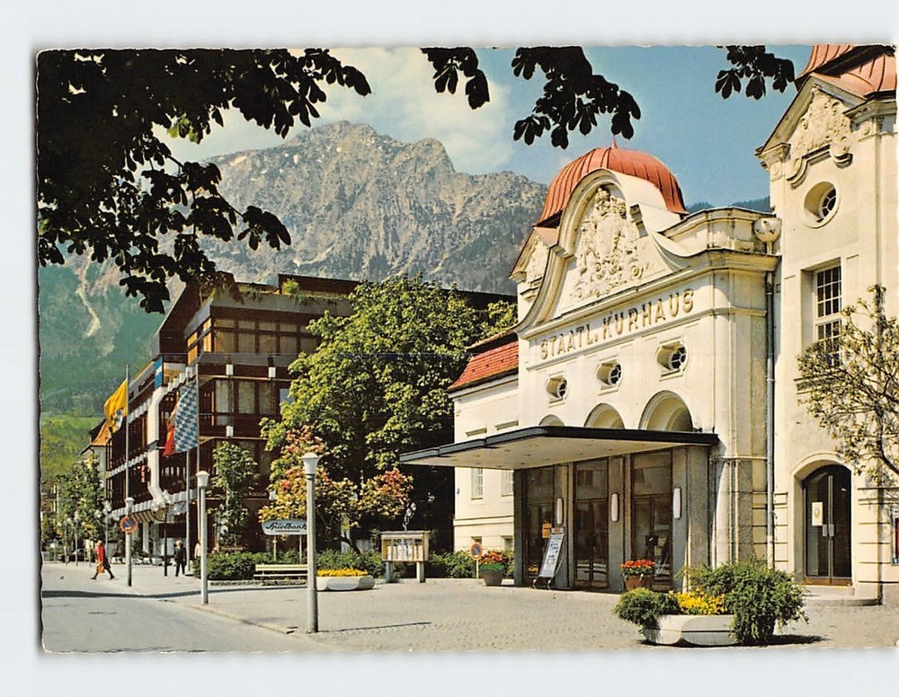 Postcard Königliches Kurhaus Bad Reichenhall Germany