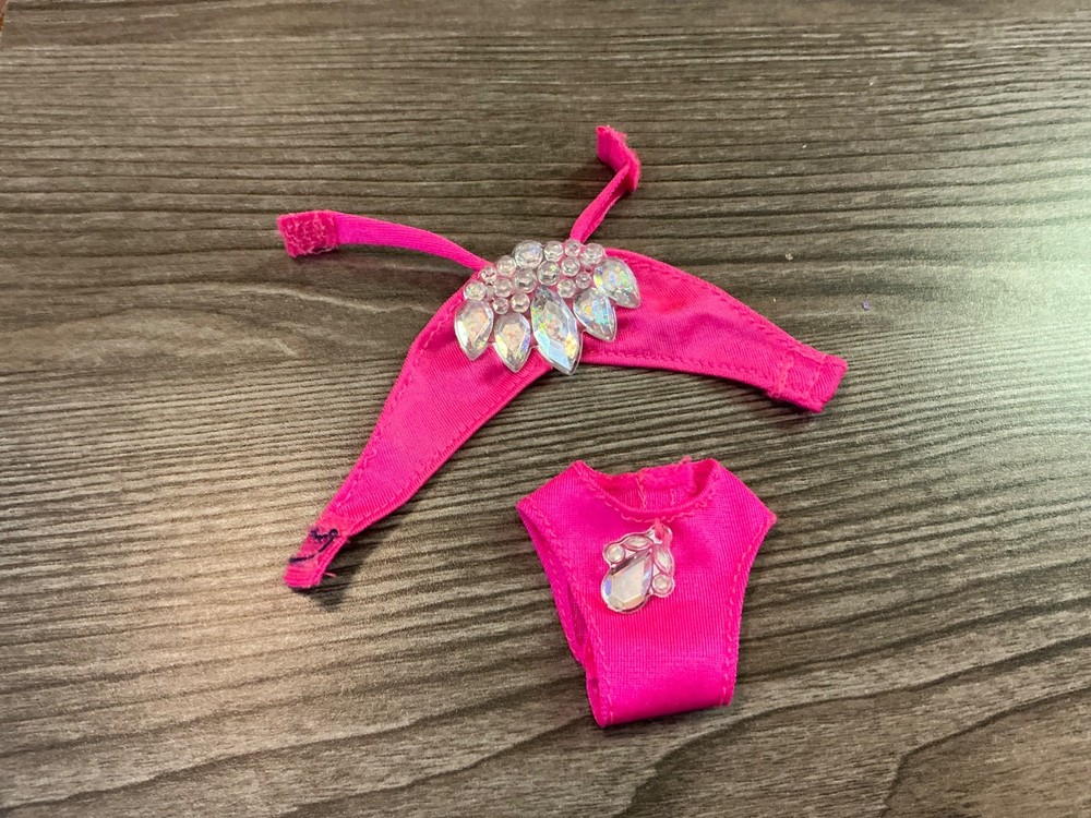 Mattel  Barbie Doll Clothes 2 Piece Swimsuit Bikini  Set Lot # 22