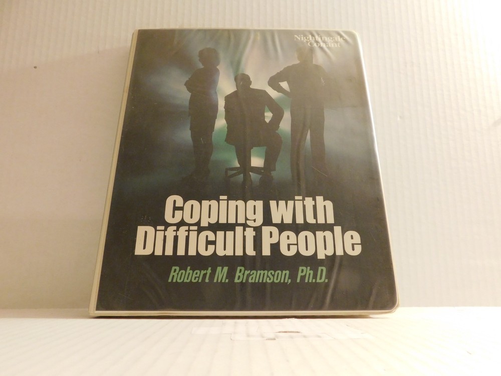 Coping With Difficult People Audio Book 6 Cassettes Complainers + Robert Bramson
