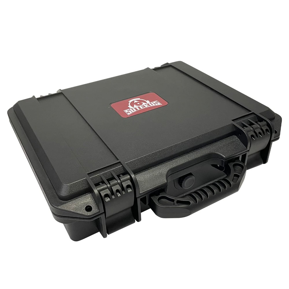 Hard Gun Case Pistol Case Durable Handgun Case Lockable Pistol Carrying Cases...