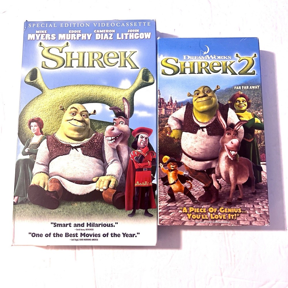 Shrek 1 & 2 - VHS
