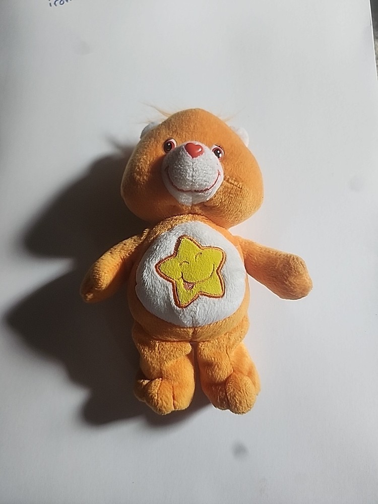 VTG 2003 Care Bears Laugh-A-Lot Bear 8 Inch Collectible Plush
