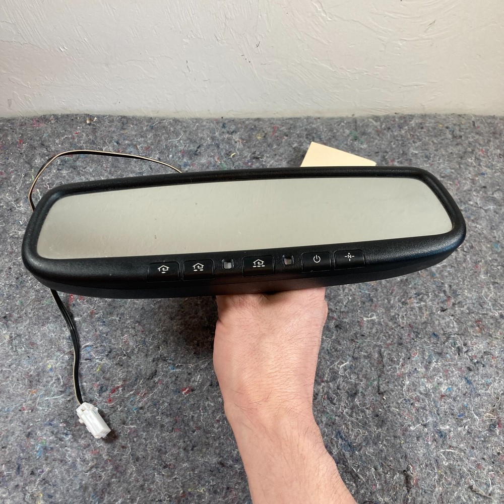 2010-2014 Subaru Outback 3.6R Auto Dimming Compass Rearview Mirror Black