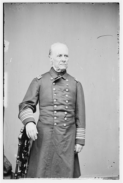 Photo:Rear Adm W B Shubrick U S Navy 1860s Portrait Uniform