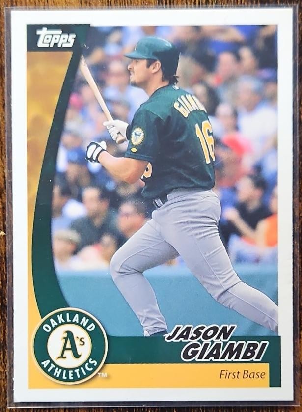 2003 Topps Jason Giambi # 10/30