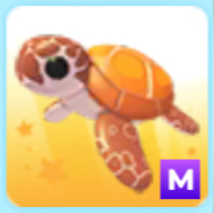 Mega Neon Sea Turtle | Adopt Right Now