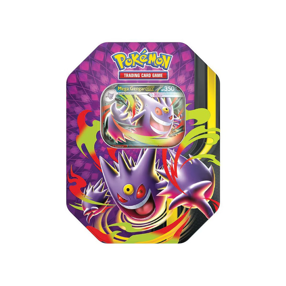 PRE SALE ✅  Pokemon Mega Moonlit Tin Gengar Confirmed