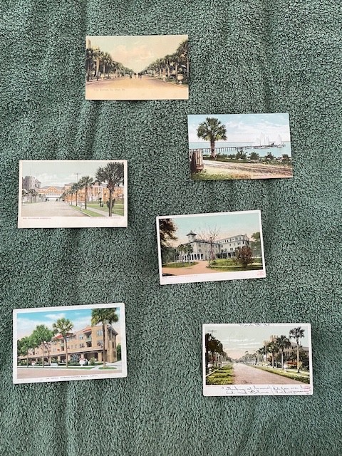 FL - Sea Breeze,FL - 6 diff very old antique postcards 1900s-1910s