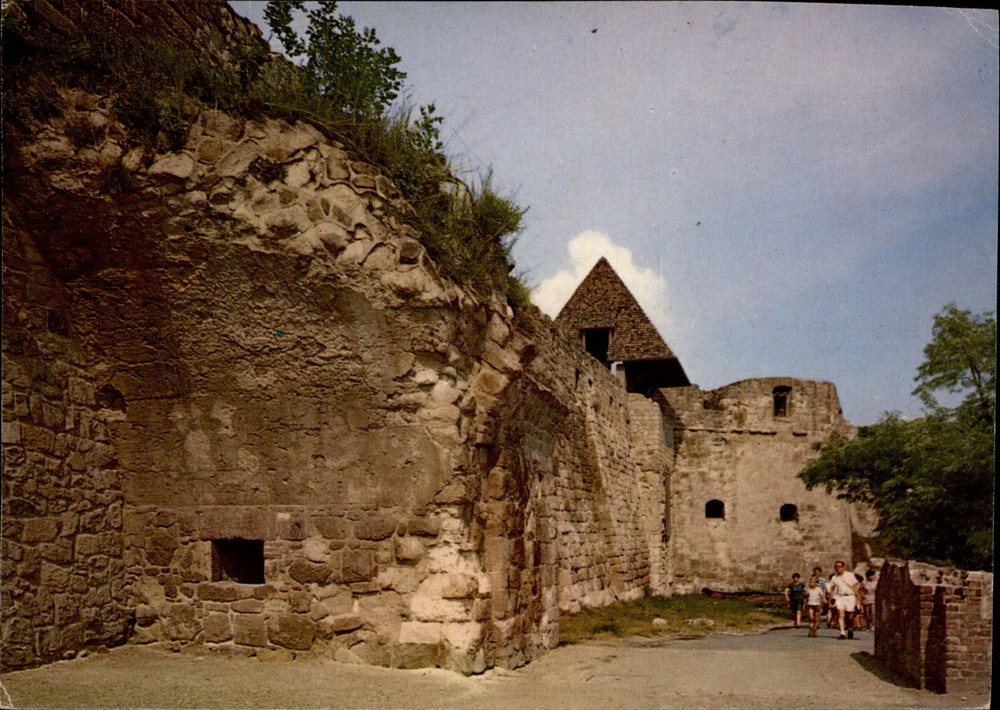 Eger Castle Eger Hungary vintage postcard a101