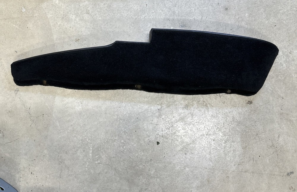 Original Porsche 911 930 Passenger Door Black Carpeted Storage Pocket