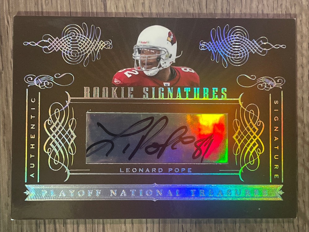 2006 Playoff National Treasures #172 Leonard Pope /200