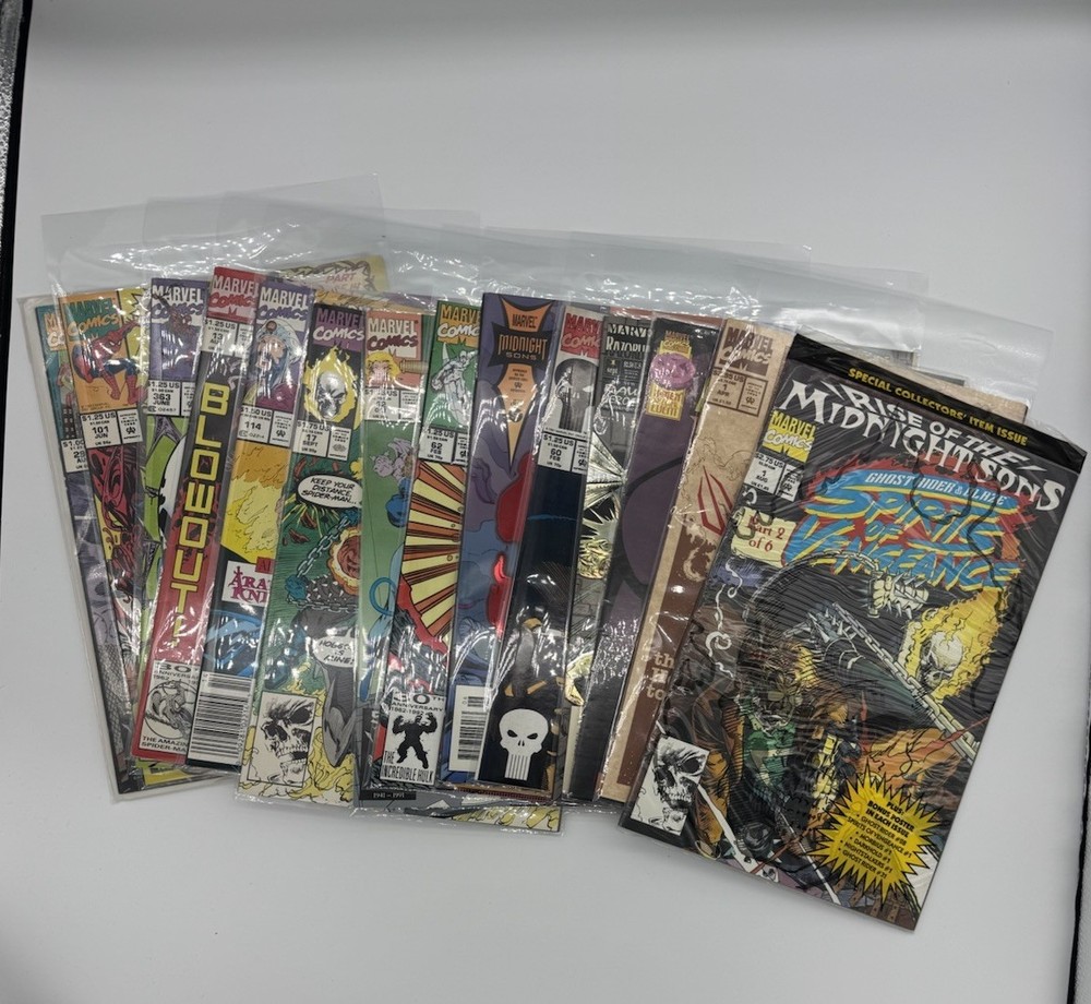 Marvel Comics Lot of 15 Ghost Rider Carnage Spider-Man Punisher 90s (LOT 29)