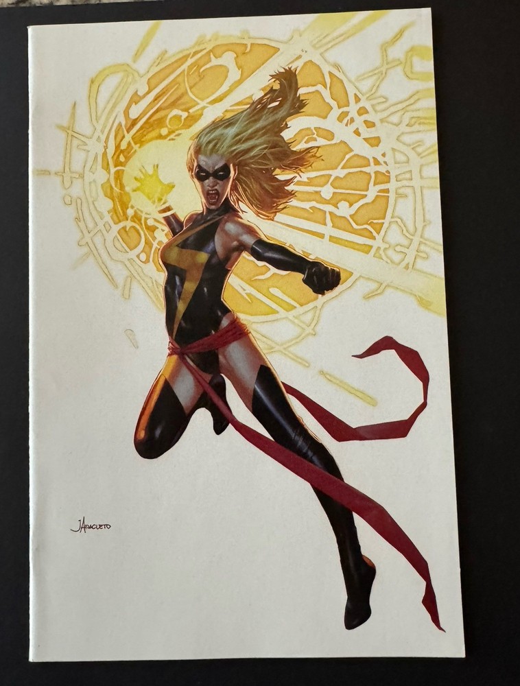 Captain Marvel #1 Nm Jay Anacleto Exclusive Virgin Variant Marvel Comics