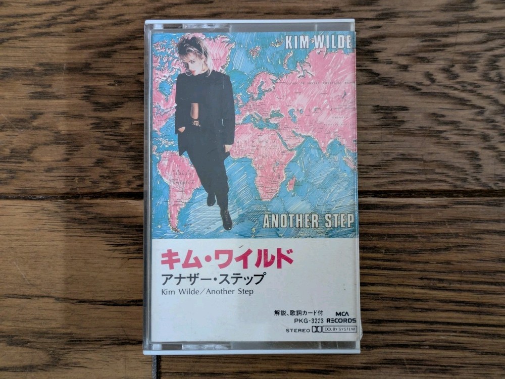 KIM WILDE Another Step 1986 Japan Cassette Tape PKG-3223 You Keep Me Hangin' On