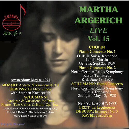 Martha Argerich - Martha Argerich Live, Vol. 15 [New CD]