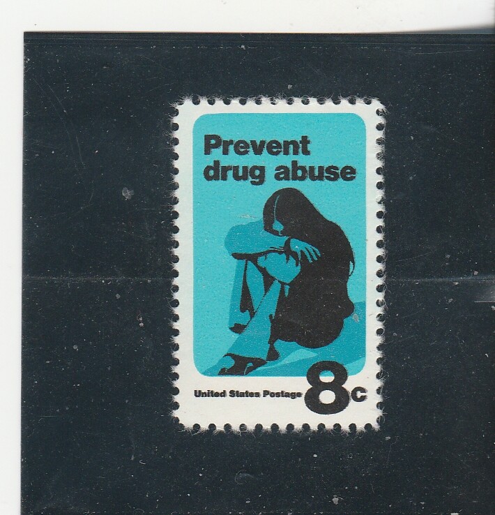 Scott #1438 US Prevent Drug Abuse Mint Never Hinged Original Gum