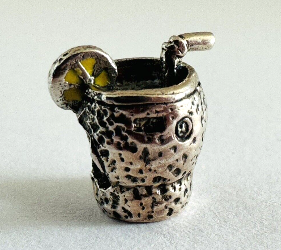 Authentic Chamilia Sterling Silver Pina Colada Charm NA-22