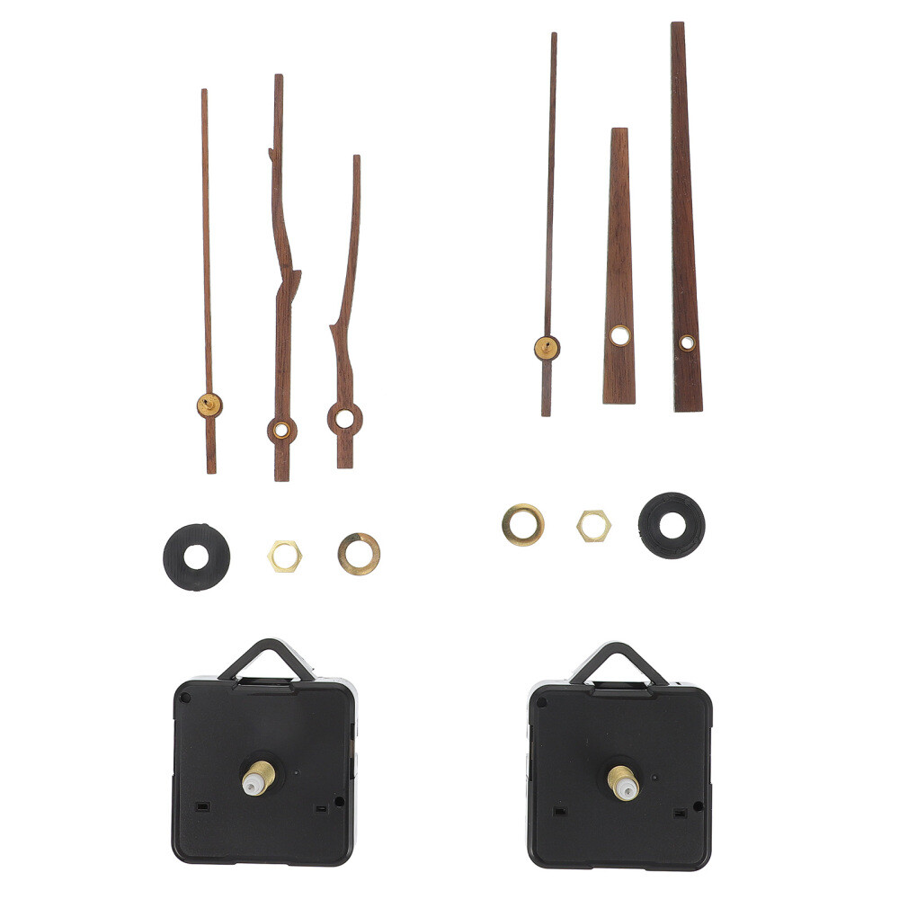2 Sets Clock Mechanism Replacement Mechanisms Battery Powered Movement