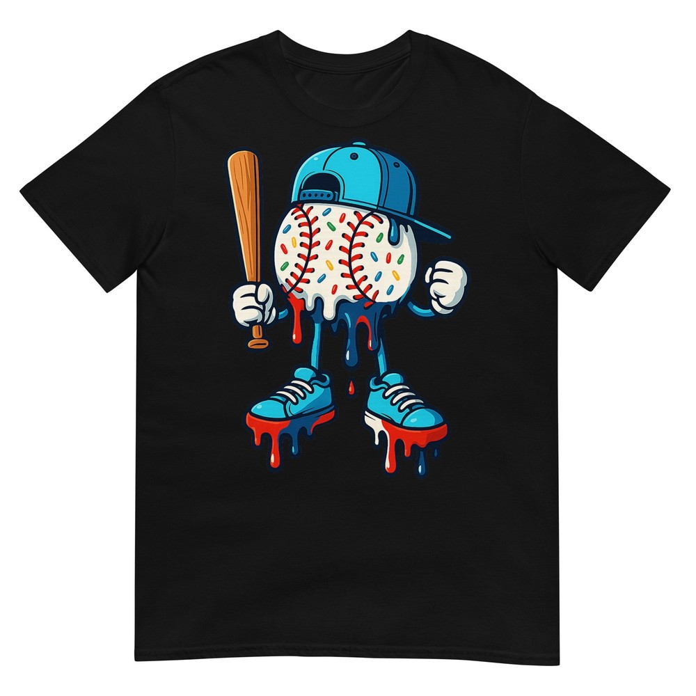 Baseball Lifestyle 101 Apparel Youth Baseball Drip Ice Cream T-Shirt