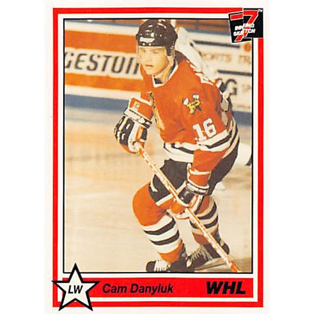 1990-91 7th Inning Sketch WHL #320 Cam Danyluk
