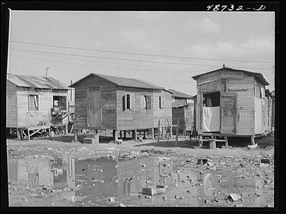Photo:San Juan Puerto Rico 1941 El Fangitto Slum Area FSA Houses