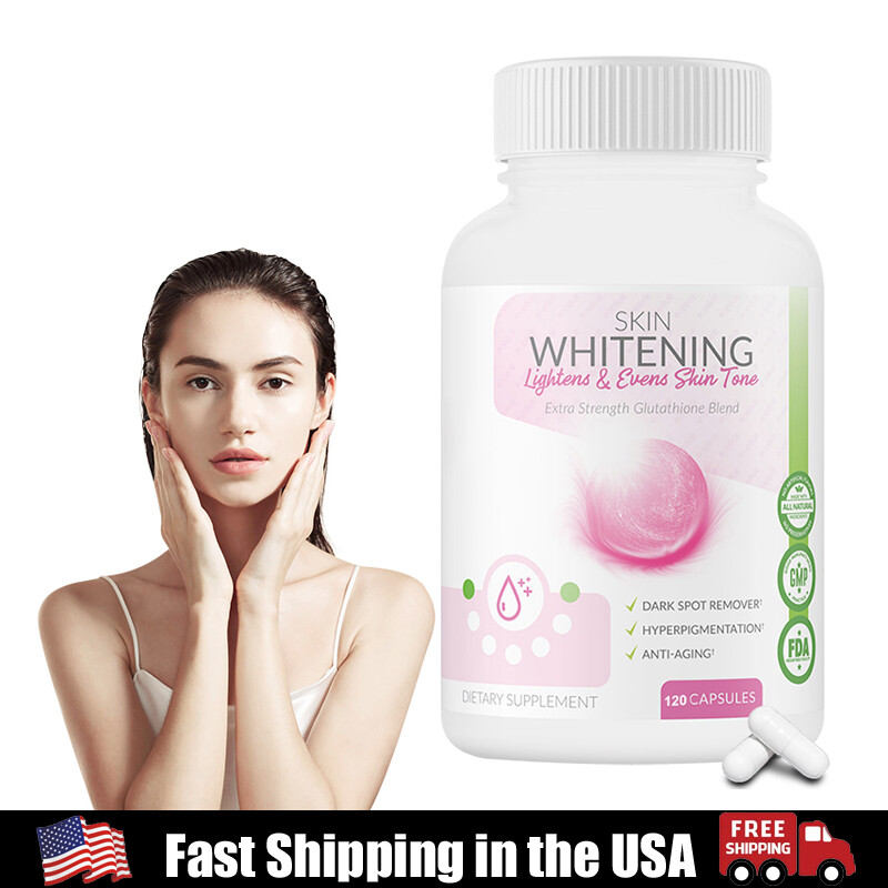 L-Glutathione 1000MG Capsules for Anti Aging Skin Whitening 120 Count