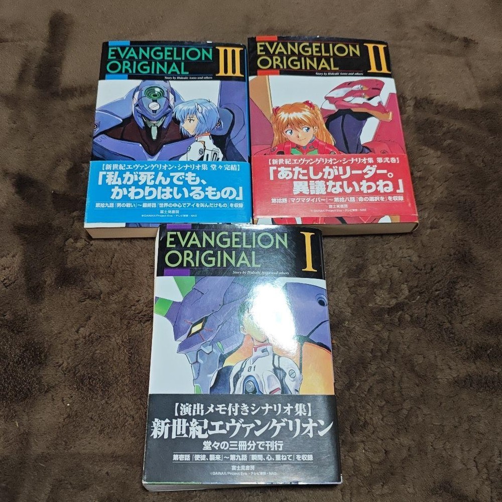 Evangelion Book Japanese Anime Manga Guide Collector Edition