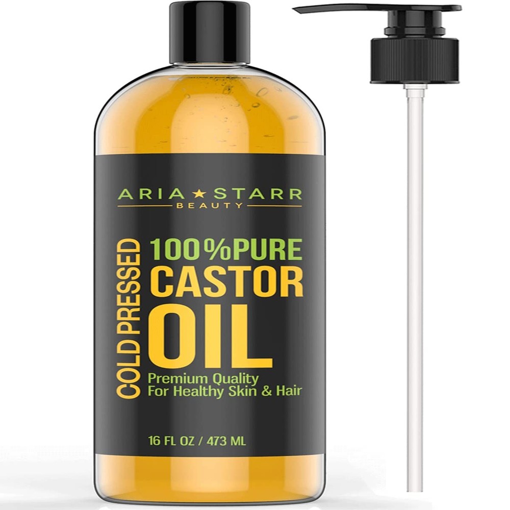 Aria Starr Castor Oil Cold Pressed- 16 oz