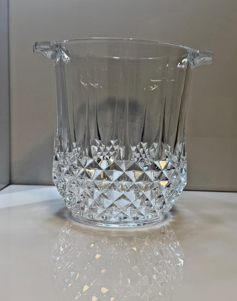 Cristal D'arques Durand Longchamp Champagne Bucket - EUC