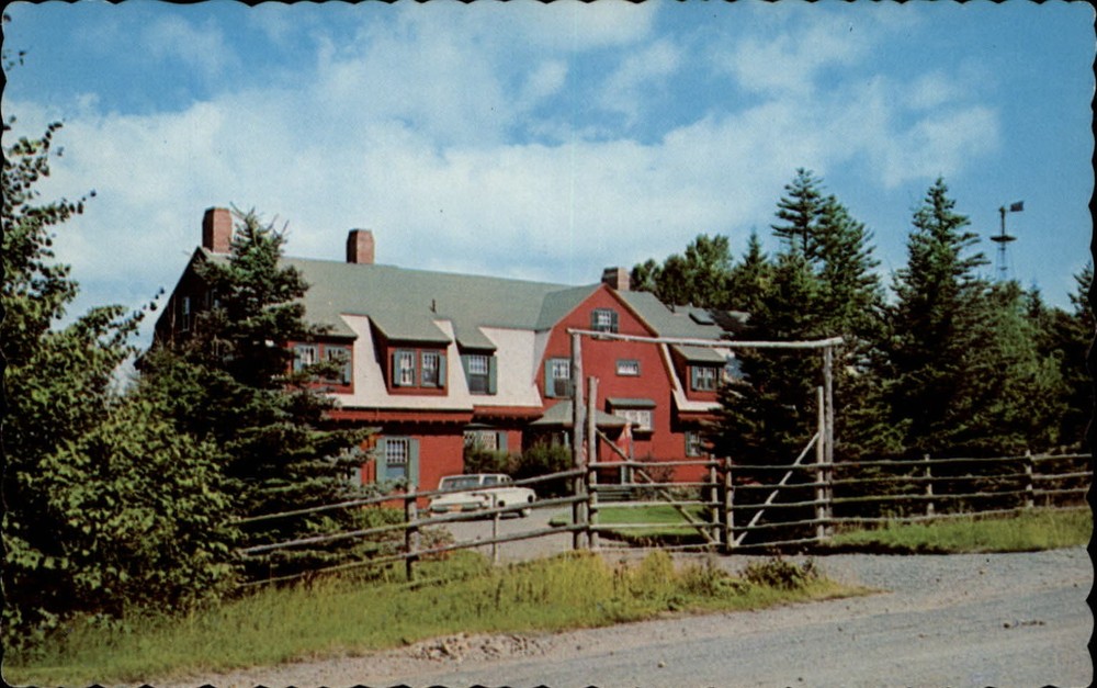 Lubec Maine Campobello Island President Roosevelt summer home vintage postcard