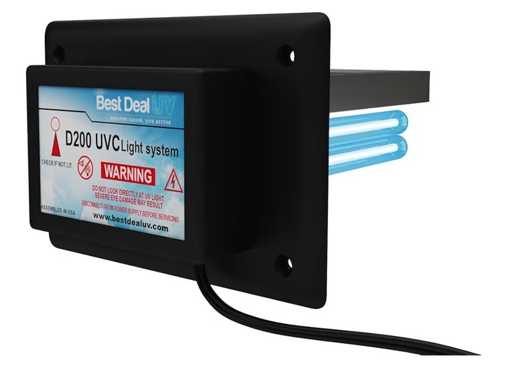 D200 DUAL LAMP!  UV UVC LIGHT FOR HVAC Duct House AC PCO-image