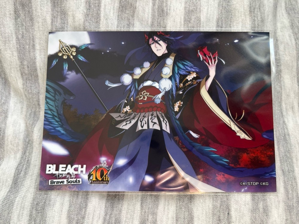 Byakuya Kuchiki Bleach Brave Souls 10th Bromide Art Card 2025 Demon Tengu