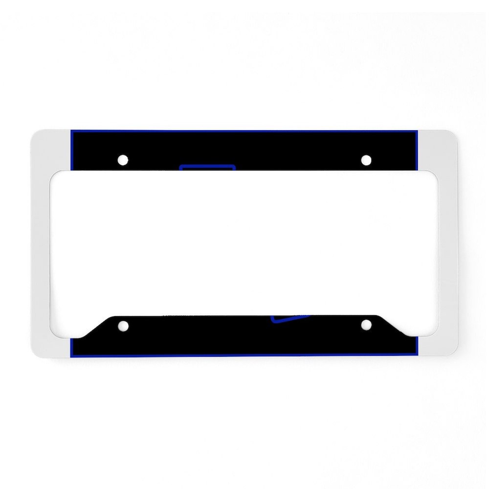 Custom CafePress Aluminum License Plate – Personalized Vanity Tag for Front Display