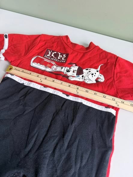 Vintage Disney 101 Dalmatians Infant Romper 6-9 Months Baby