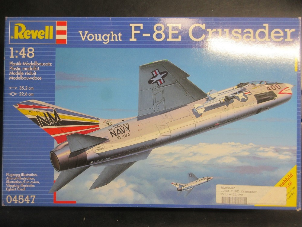 Revell Germany 1/48 Vought F-8E Crusader   #04547