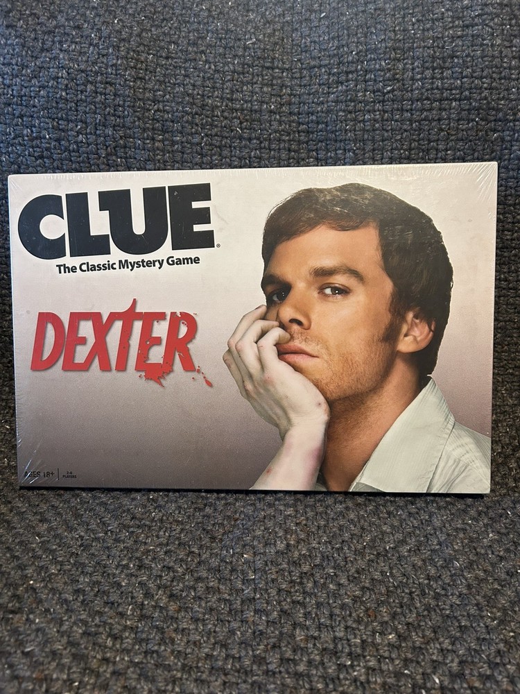 USAopoly Clue: Dexter Board Game Factory Sealed RARE!