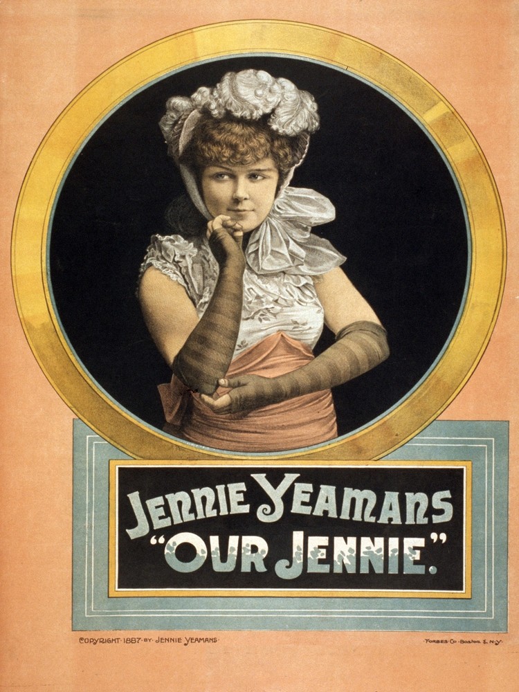 Our Jennie Yeamans Decorative Poster. Graphic Art Wall Interior Design. 2635