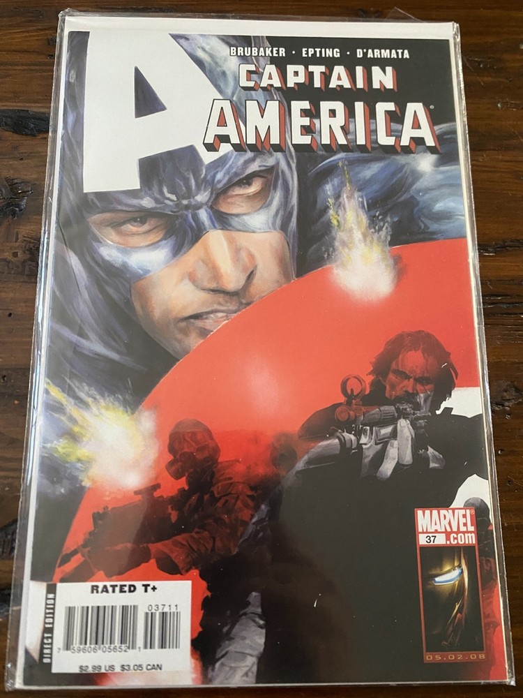 2008 CAPTAIN AMERICA #37 9.4 NM Bucky Barnes
