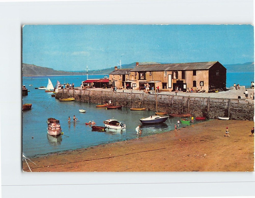 Postcard Victoria Pier Lyme Regis Dorset England