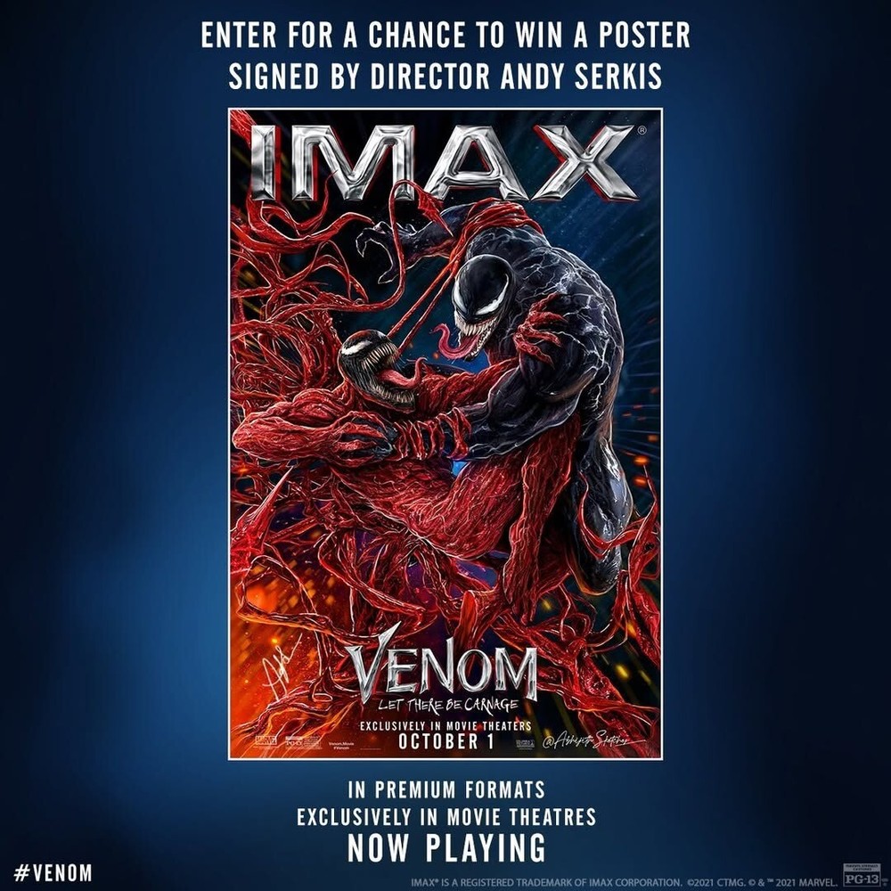 Venom Movie Poster, Wall Art Painting Living Room Bedroom- UNFRAME
