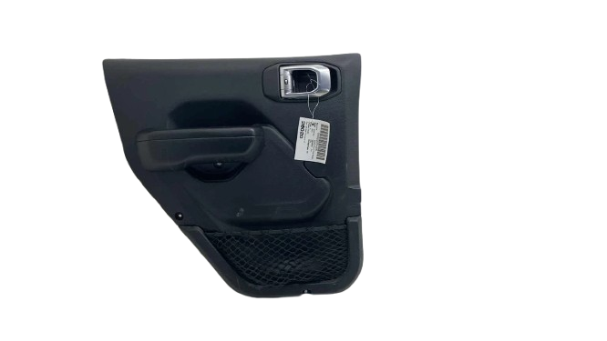 ⭕ 18-23 Jeep Wrangler Rear Driver Side Interior Door Trim Panel Left 5ZW95TX7AI