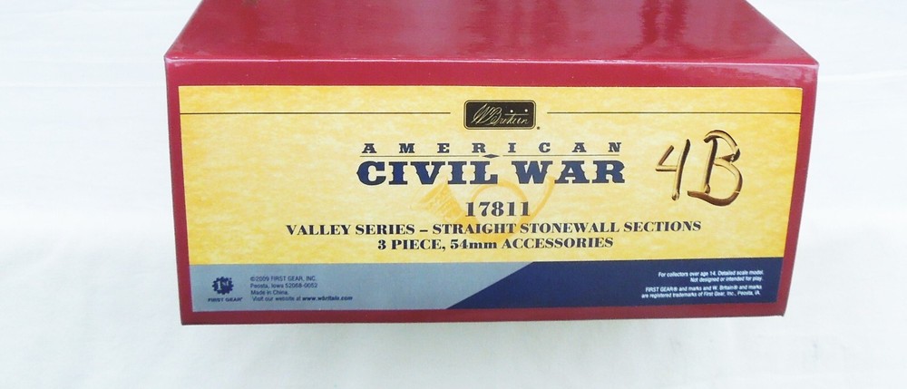 W Britain American Civil War Straight Stonewall Section 17811