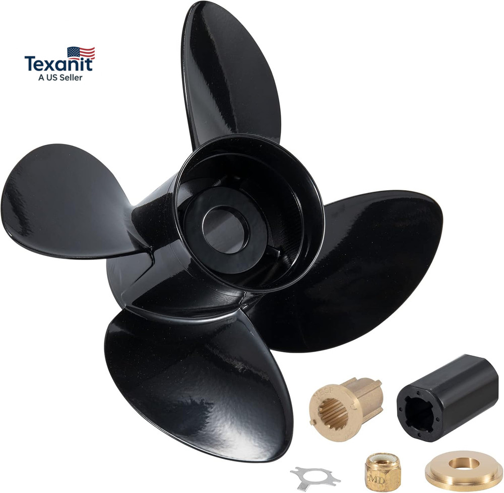 14 1/2 X15 Outboard Boat Propeller for Mercury Engines135 150 175 200 220 225 25