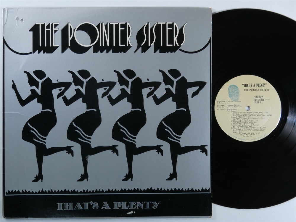 POINTER SISTERS That's A Plenty BLUE THUMB LP VG+ i